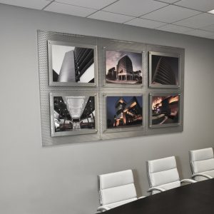 Modern Conference Room Art Display
