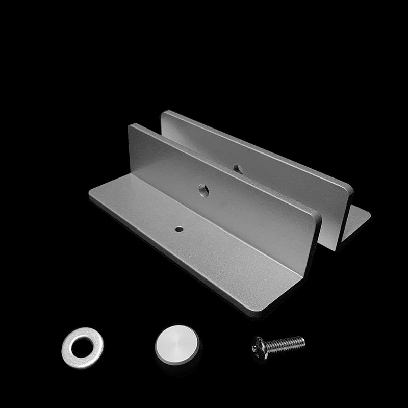 Sneeze Guard Counter Mount Bracket Set - Image 3