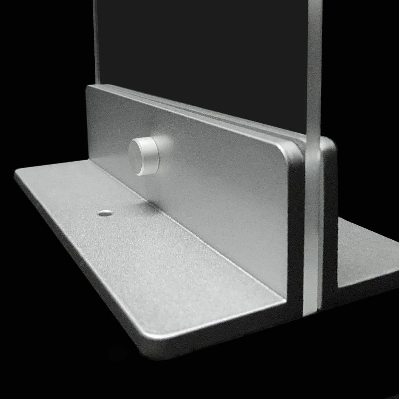 Sneeze Guard Counter Mount Bracket Set