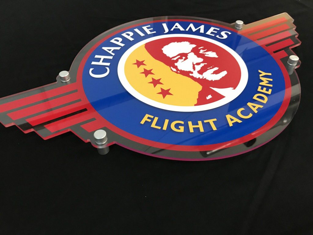Chappie James Custom Sign 1