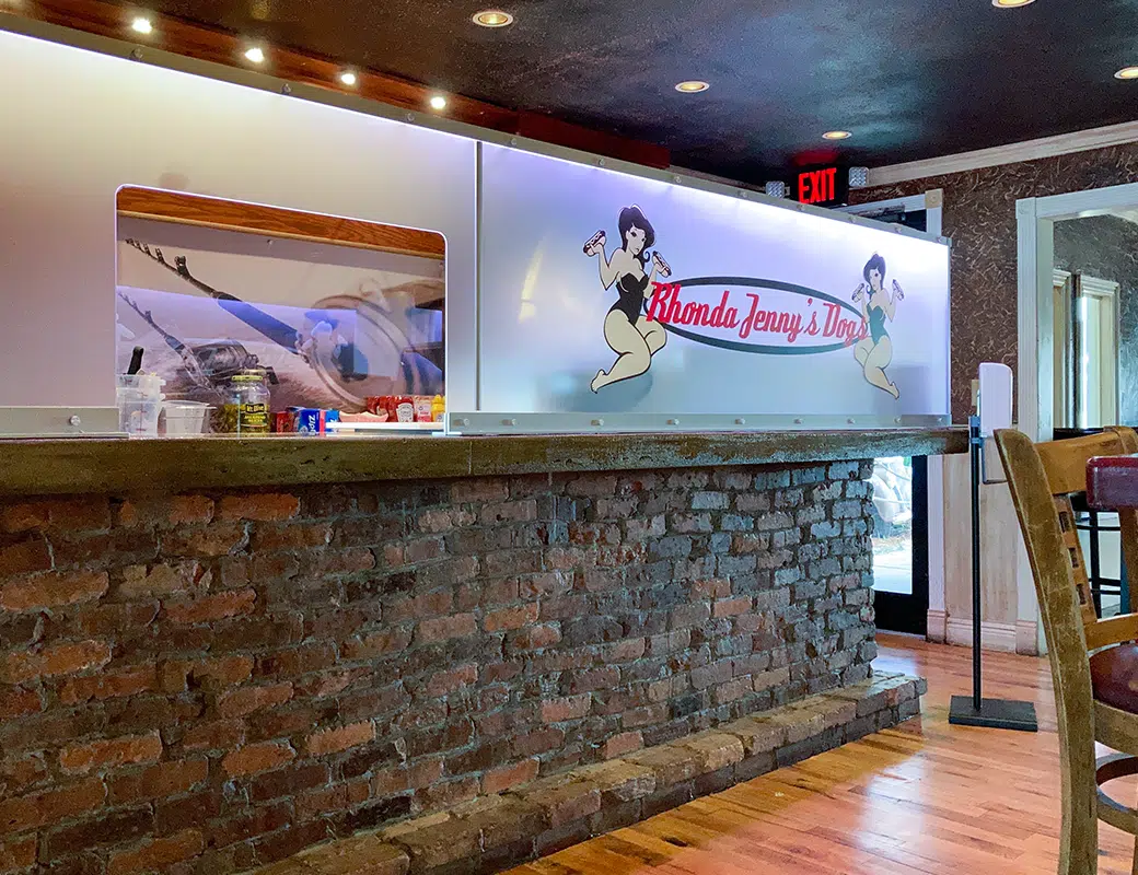 The Bridge Bar and Sunset Lounge – Custom Sneeze Guards