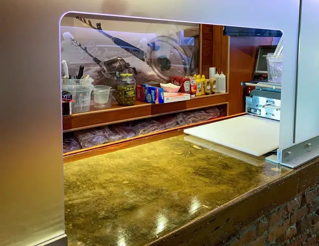 The Bridge Bar and Sunset Lounge – Custom Sneeze Guards 3