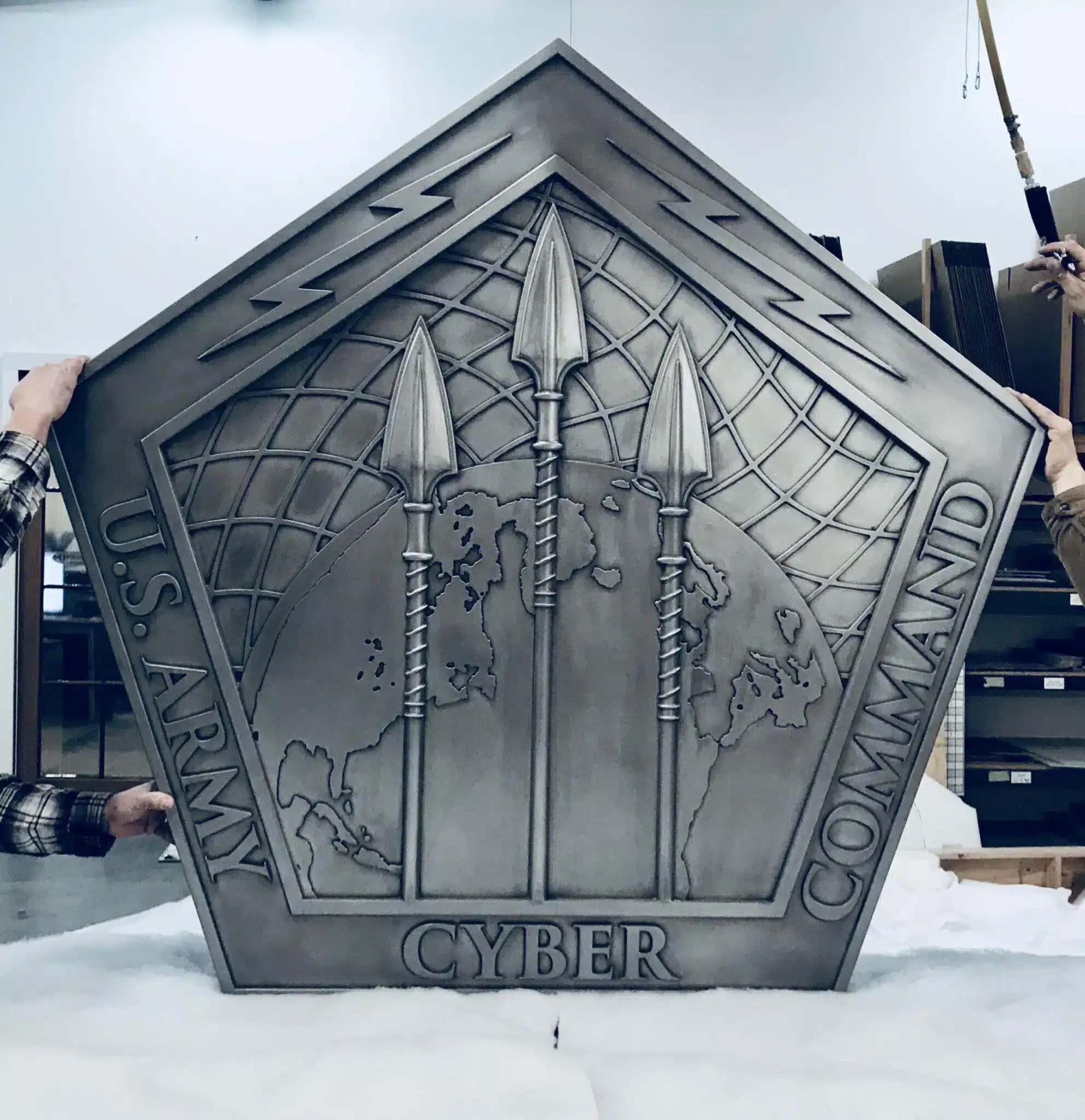 US Army Cyber Command – 3D Lobby Shield