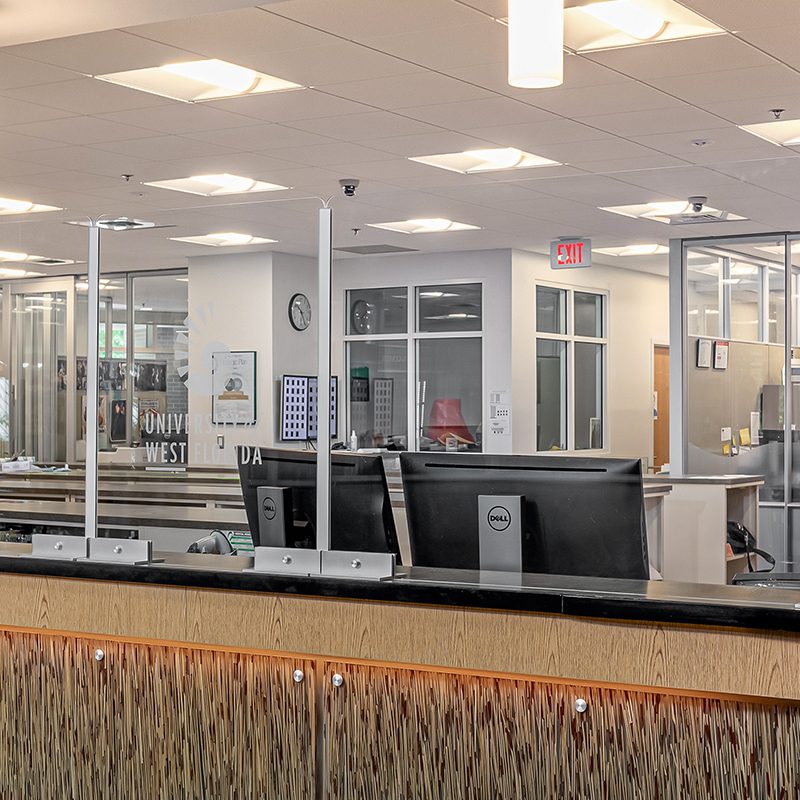 Sneeze Guard Counter Mount Bracket Set - Image 4