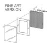 Architek Modern Perforated Metal Industrial Picture Frames - Image 4