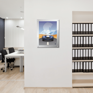 Futura Modern Metal Picture Frame